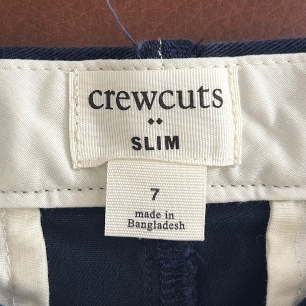 2 pairs!! Crew Cuts BOYS Dress pants Size 4 and size 7 - Picture 2 of 4